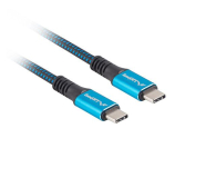 Lanberg Kabel USB-C 4.0 100W 5K/60Hz 0,5m - 1086471 - zdjęcie 2